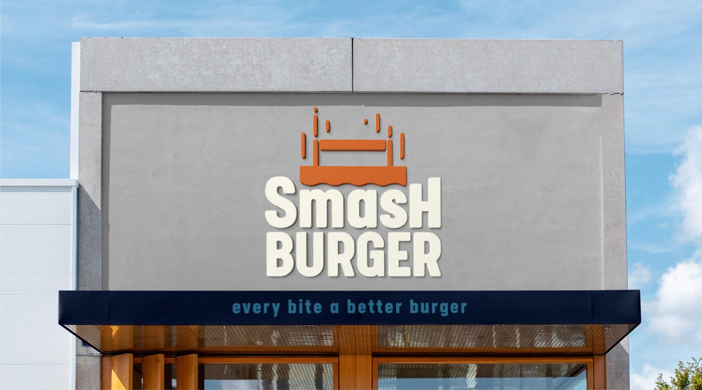 Photograph of a Smashburger restaurant.
