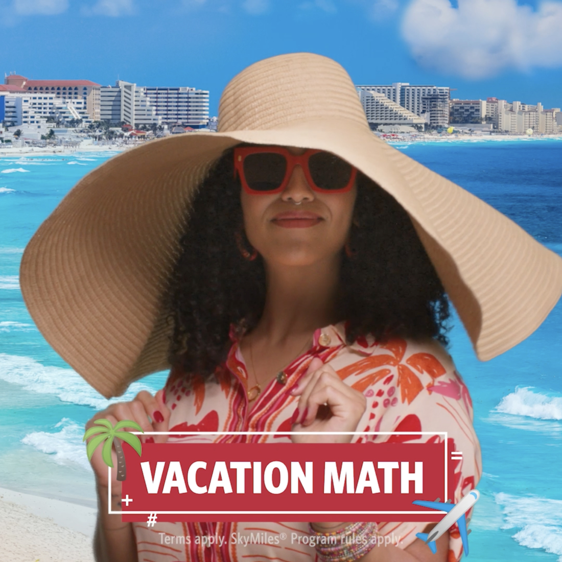 Click to play the Vacation Math Sun Hat spot.